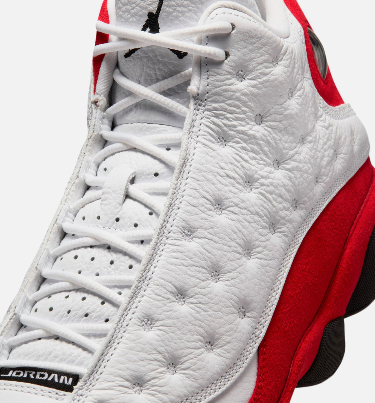 Air Jordan 13 Retro White and University Red Men's Lifestyle Shoe – White / Black / True Red