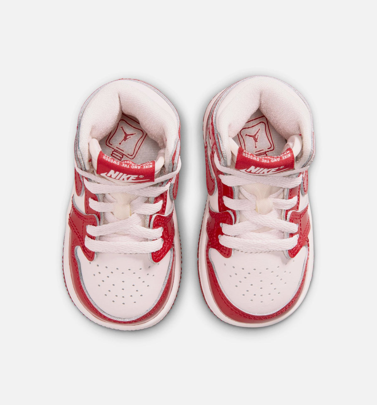 Air Jordan 1 Retro High OG Nails and Grails Infant & Toddler Lifestyle Shoe – University Red / Metallic Silver
