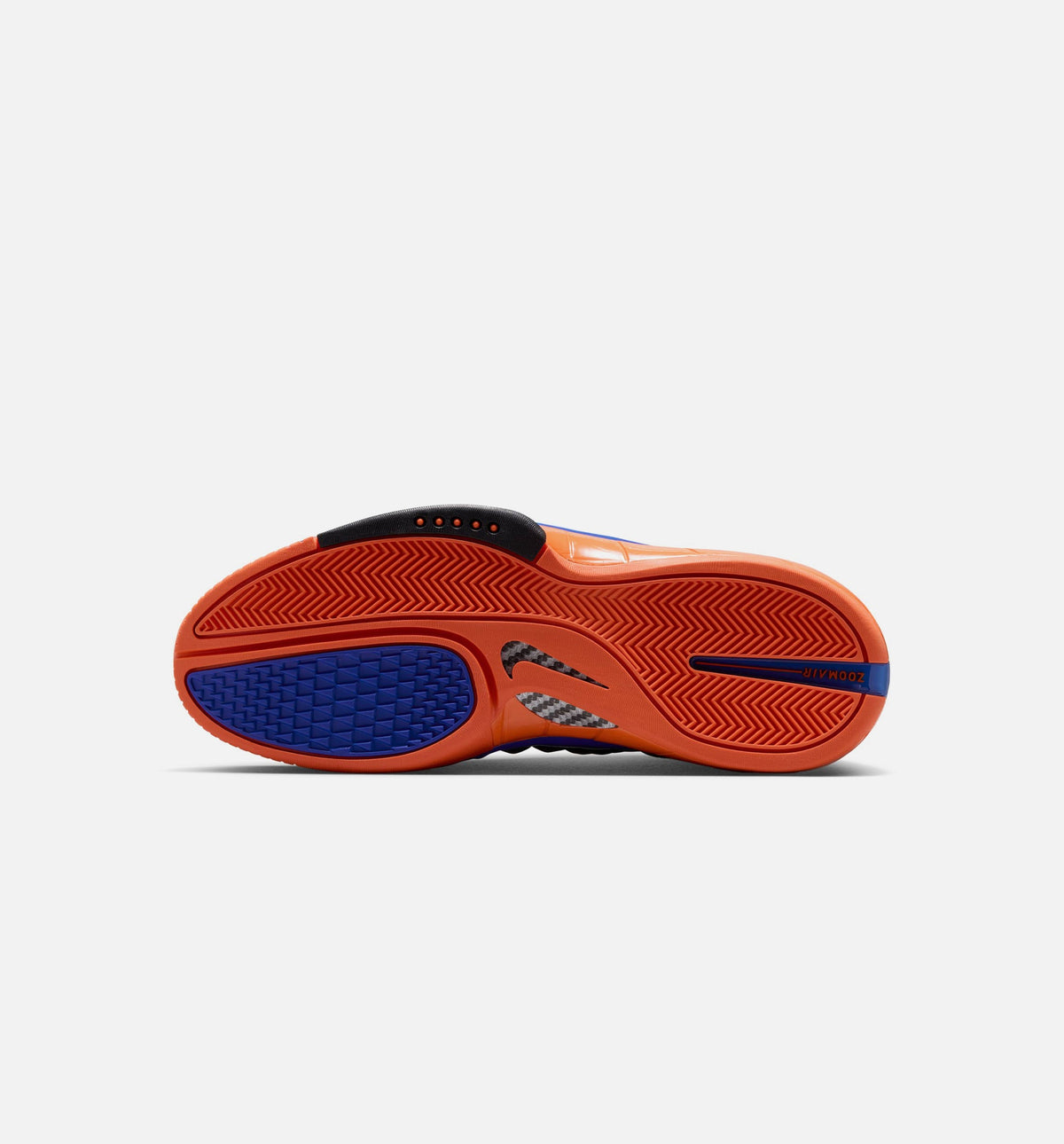 Nike Air Zoom Huarache 2K4 Penny Hardaway Men's Basketball Shoe – Black / Varsity Royal / Safety Orange